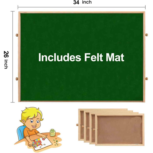 BKB365 Puzzle Table with Felt Mat Wayfair